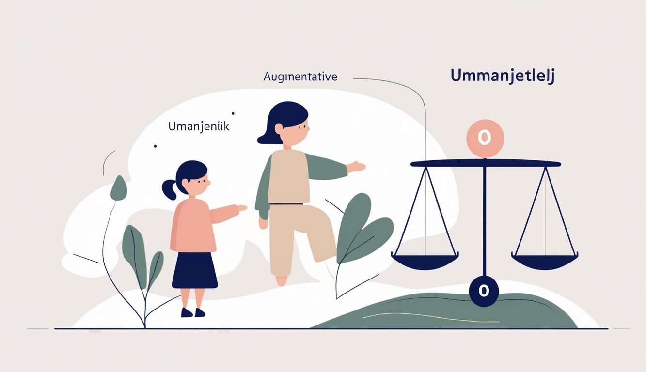 Ilustracija koja prikazuje tri povezane simbole koji predstavljaju umanjenik, umanjitelj i njihovu razliku.